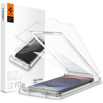 Spigen Стъклен протектор за дисплей на Samsung Galaxy S25 Ultra от Spigen Elite Shield Ez Fit" - Прозрачен (8809971239141)