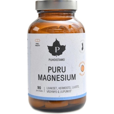 Puhdistamo Puru Magnesium pomeranč 90 rozpustných tablet