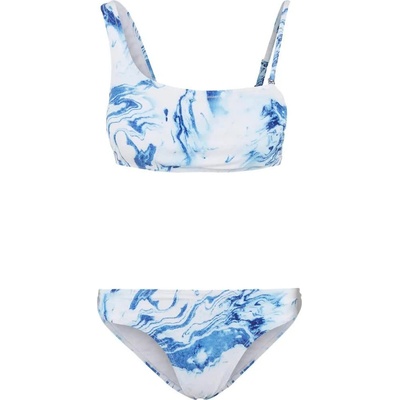 Urban Classics Asymmetric Top bikini - White (White)