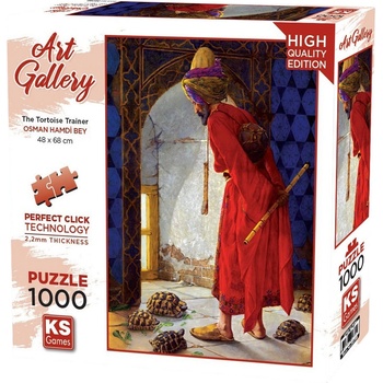 KS Games Пъзел KS Games от 1000 части - Дресьорът на костенурки (20733)