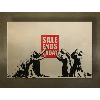 Obraz na plátne Street ART – Banksy - 30x40 cm