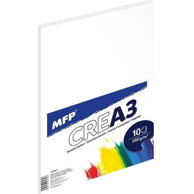 Kreslicí karton A3 250g/m2 10ks - celé balení / 7500687 /