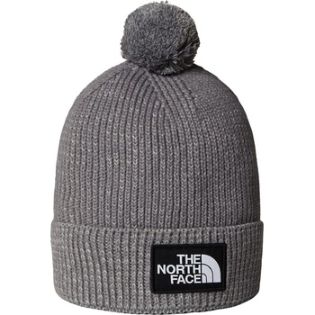 The North Face TNF Logo Box Pom TNF Medium Gray Heather