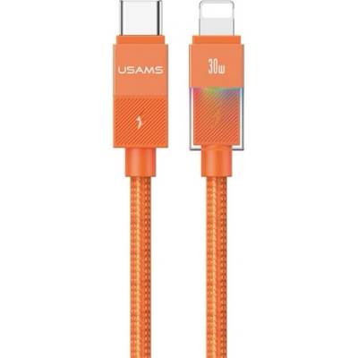 USAMS IPAD / IPAD 2 / IPAD 3rd Gen USAMS U93 кабел за данни Type-C - Lightning, 120cm, NARANCSSÁRGA SJ776USB02 (SJ776USB02)