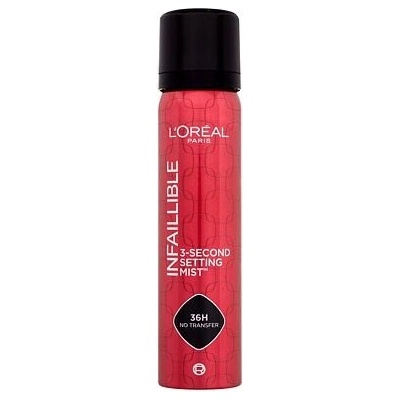 L'Oréal Paris Infaillible 3-s setting mist fixační sprej 75 ml – Hledejceny.cz