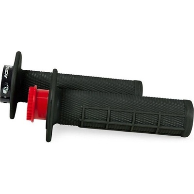 Gripy lock-on R20 Half Waffle (BETA RR 125-530), RTECH (černé, 1 pár)