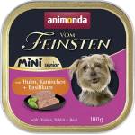 Animonda Vom Feinsten Senior Mini - пилешко, заешко и босилек 100 g