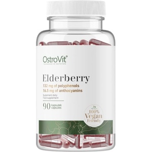 OstroVit Elderberry, 90 капсули, OstroVit