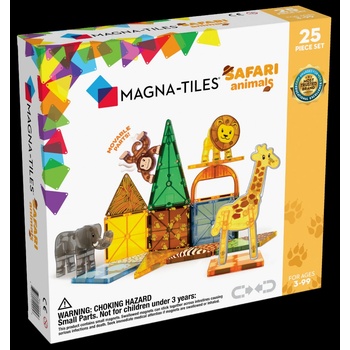 Magna-Tiles Zvířata safari 25 ks