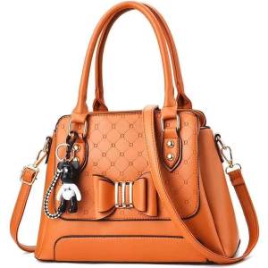 CHARON Дамска Чанта Charon Prima, Светло Кафява, Различни цветове (KZ210134-LIGHT-BROWN)