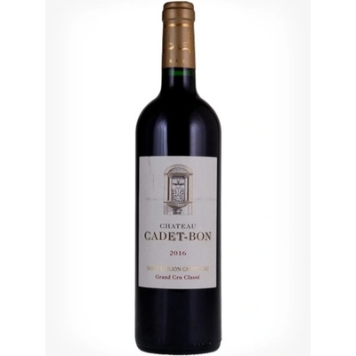 Château Cadet-Bon Cuvée suché červené 2016 14% 0,75 l (čistá fľaša)