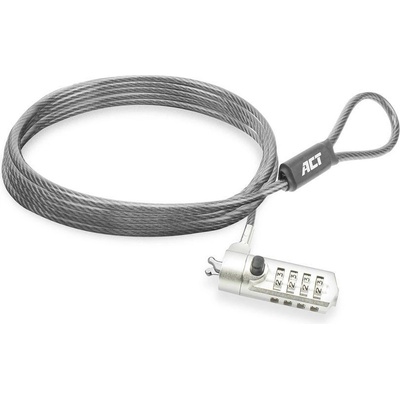 ACT Цифрово заключващо устройство за лаптоп ACT, 2.0 m (EWENT-ACT-LOCK-AC9035)