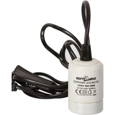 Repti Zoo Керамична фасунга Repti Zoo с ключ на кабела (Z00985)