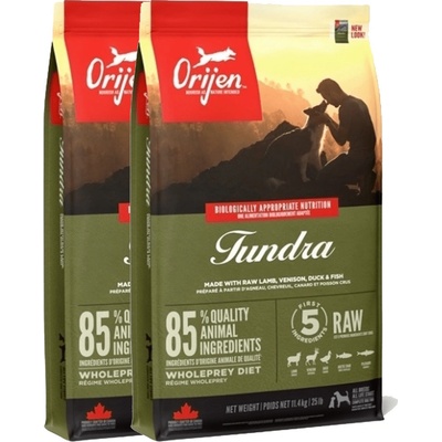 Orijen Tundra 2 x 11,4 kg