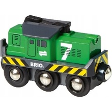 Brio World Nákladní lokomotiva Vláček na baterie pro děti od 3 let