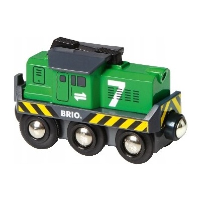 Brio World Nákladní lokomotiva Vláček na baterie pro děti od 3 let