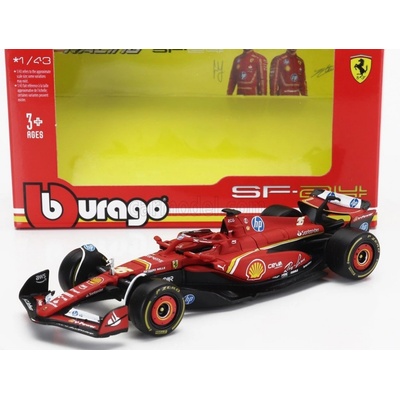 BBurago Model Scuderia Ferrari SF 24 16 Charles Leclerc 2024 1:43 – Zboží Dáma