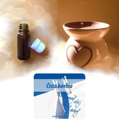 Yankee Candle vonný olej Clean Cotton Čistá bavlna 10 ml