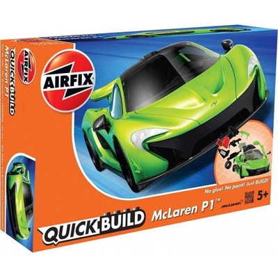 Airfix quick Build auto J6021 McLaren P1 zelená