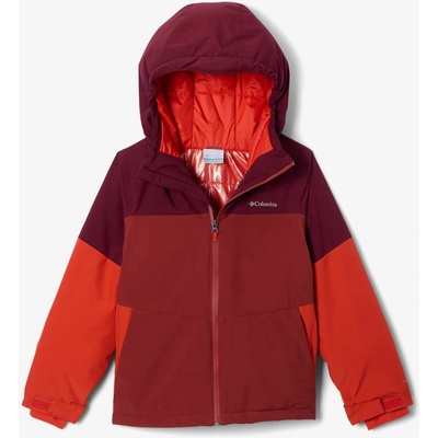 Dětská bunda Columbia Liftline Jacket - red oxide/wine/super sonic