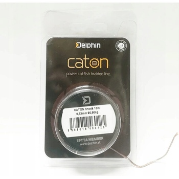 Delphin šnúra CATON hnedá 10m 0,63mm 68,2kg