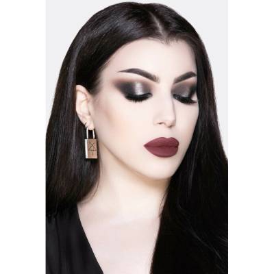 Killstar naušnice Locked Away Black KSRA004916