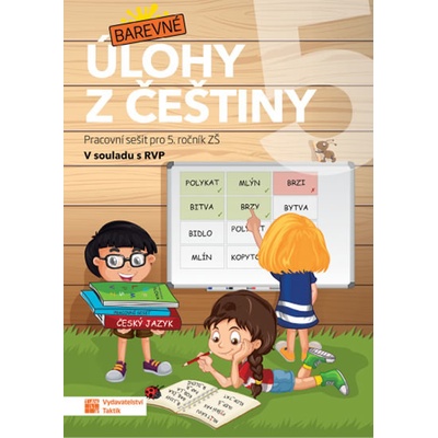 Barevné úlohy z češtiny pro 5. ročník - neuveden
