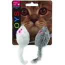 Magic Cat myšky chrastící s catnipem 11 cm 2ks