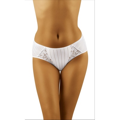 Wol-Bar Бикини Figi-Eco-Do-Biae-BiayV-53421-Biały - Черен, размер M