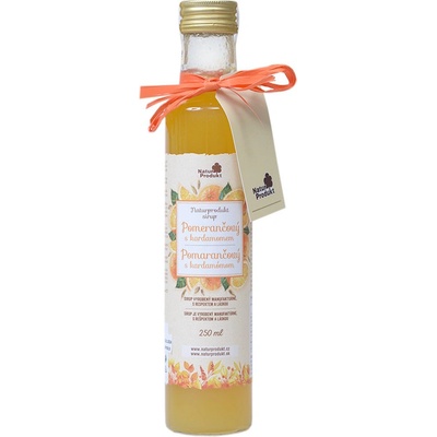 Naturprodukt Sirup pomerančový s kardamomem 250 ml