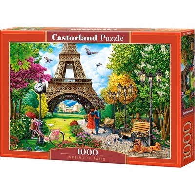 Castorland Procházka v Paříži 1000 dílků