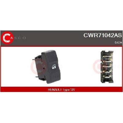 Spínač, zvedací zařízení oken CASCO CWR71042AS