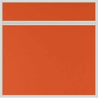 VMS VISION Stolový akustický paraván AKUSTIK ekoTAB ostrý roh 80 x 80 cm oranžový