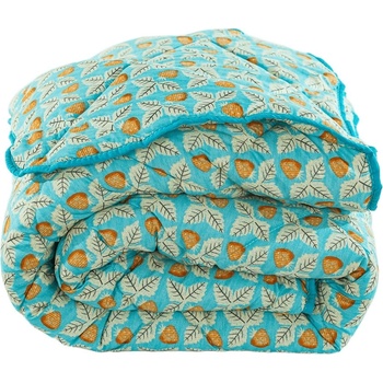 Izidream Зимна олекотена завивка за единично легло 150/210 см Ментал