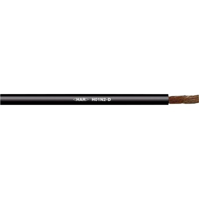 Lapp 2310026/500 zváracie káble H01N2-D 1 x 10 mm² + 1 x 10 mm² čierna 500 m