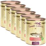 Terra Canis сьомга с просо, праскова и билки 6 x 800 г