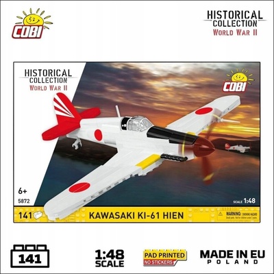 Cobi 5872 II WW Kawasaki Ki-61 Hien, 1:48, 141 k