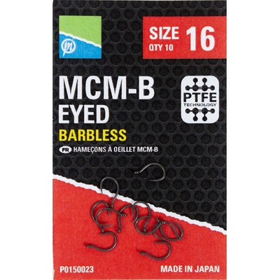 Preston MCM-B Eyed Hooks veľ.10 10 ks
