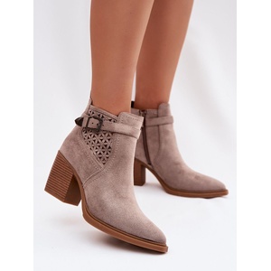 Step in style Дамски боти с ток модел 224702 Step in style