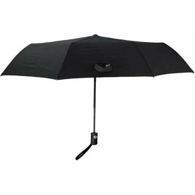Plnoautomatický skladací dáždnik SANTANA čierna P931.649