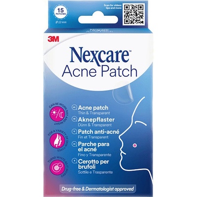 3M NEXCARE Náplast na akné 15 ks