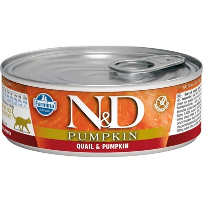 N&D GF Cat Pumpkin Adult Quail & Pumpkin 80 g