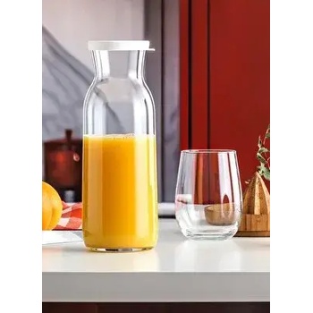 Lav Стъклена кана с капак Fonte 1.2л (075-1169)