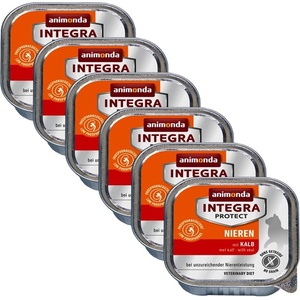 Animonda Integra Protect Cat Нирки - телешко 6 x 100 г