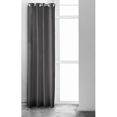 Today Okenní závěs HYGE, 140 x 240 cm, tmavá šedá, Dnes černá