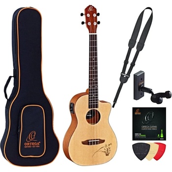 Ortega Guitars RU5CE-BA Deluxe SET Natural Баритон укулеле (RU5CE-BA-SET)