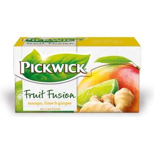 Pickwick Плодов чай от манго с лайм и джинджифил 12 x 35 г