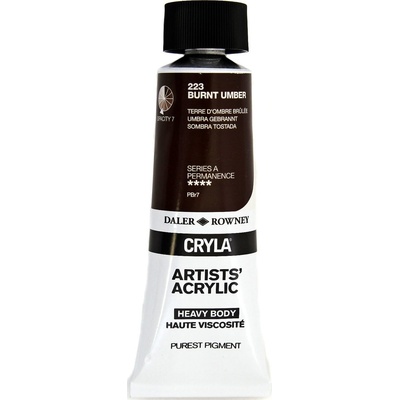 Daler-Rowney Cryla Artists’ АКРИЛНА боя Burnt Umber 75 ml 1 бр (125075223)