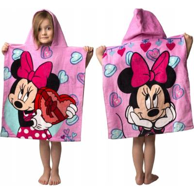 Jerry Fabrics Pončo Minnie pink 03 50 x 115 cm