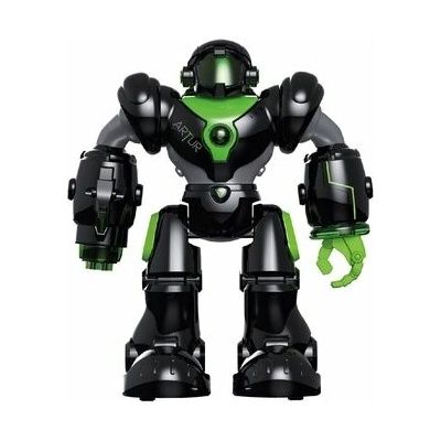 Made Robot Artur na IR dálkové ovládání, velký 35cm černý